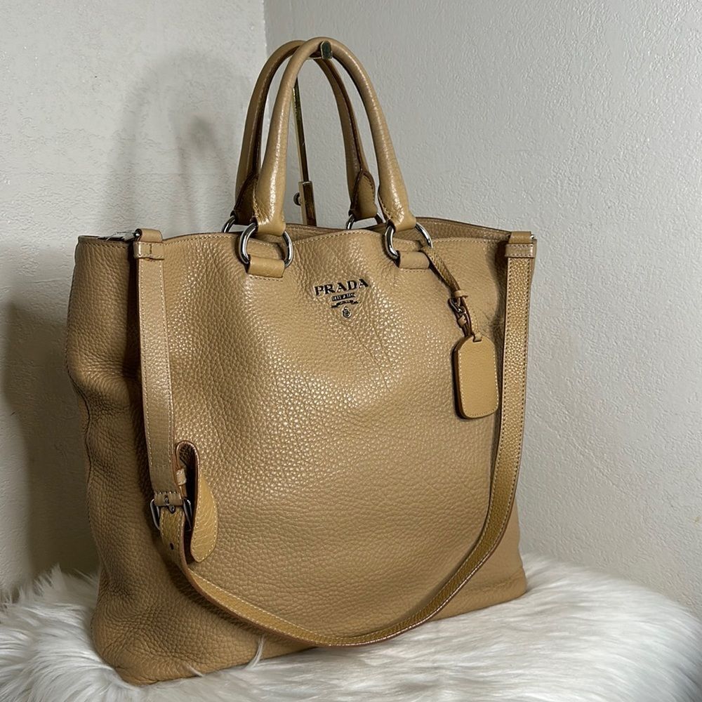 Authentic Prada Tote Bag, Two- Way